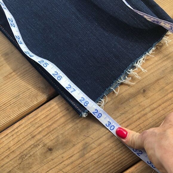 J Brand The Straight Leg Raw Frayed Hem - Picture 6 of 8